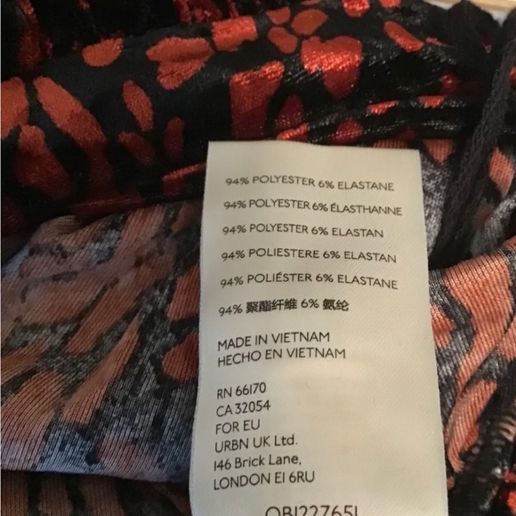 Free people NWT take a break velvet halter top Shirt small - Picture 4 of 5